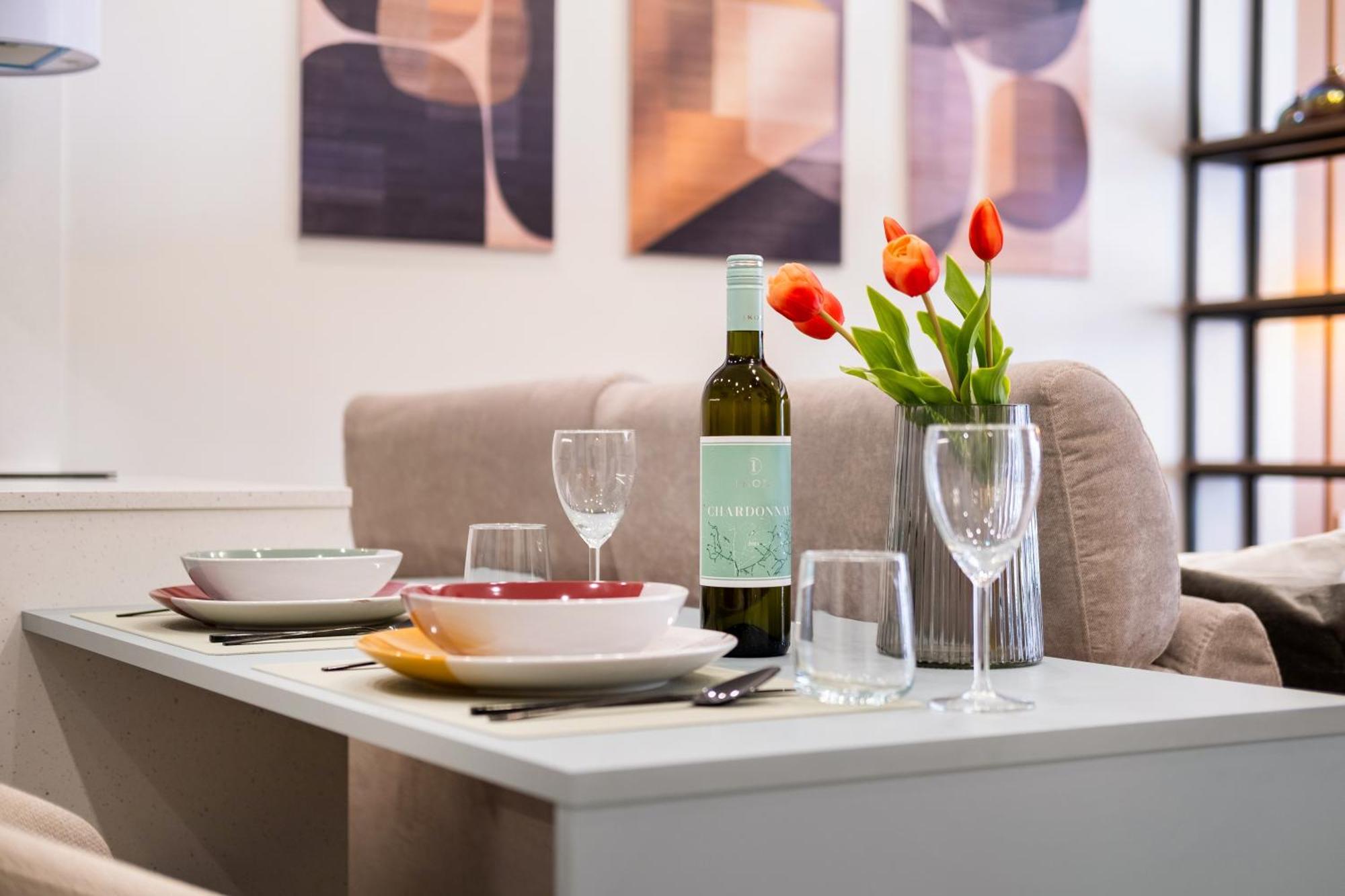 Myflat Wave Luxury 44 Suite Siofok Bagian luar foto